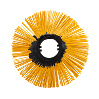 Щетка дисковая 110х400 полипропиленовая беспроставочная коническая